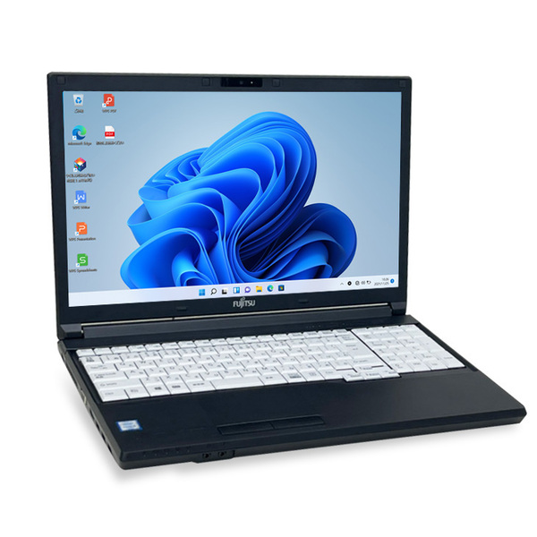 【中古パソコン】富士通 LIFEBOOK A577/P 中古 ノートパソコン Office Win10 or Win11 第7世代 テンキー カメラ [Core i5 7300U 8GB SSD512GB マルチ BT 無線 15.6型 ] :良品sub_image2