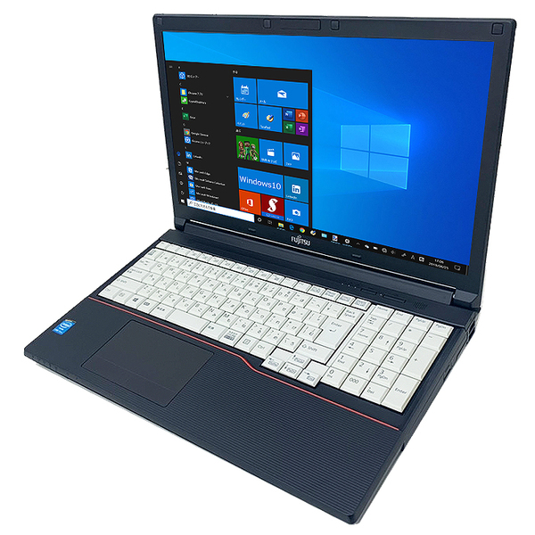 【中古パソコン】富士通 LIFEBOOK A744 中古 ノート Office Win10第4世代[Core i7 4610M メモリ8GB SSD512GB マルチ 無線 白テンキー 15.6型] :良品sub_image3