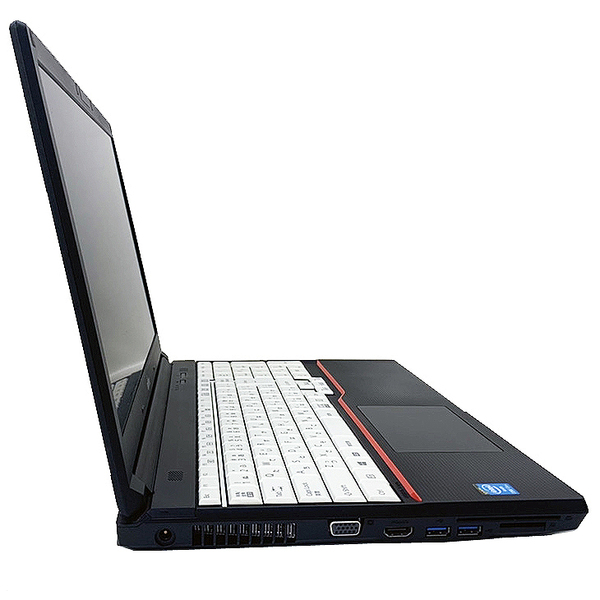 【中古パソコン】富士通 LIFEBOOK A744 中古 ノート Office Win10第4世代[Core i7 4610M メモリ8GB SSD512GB マルチ 無線 白テンキー 15.6型] :良品sub_image4