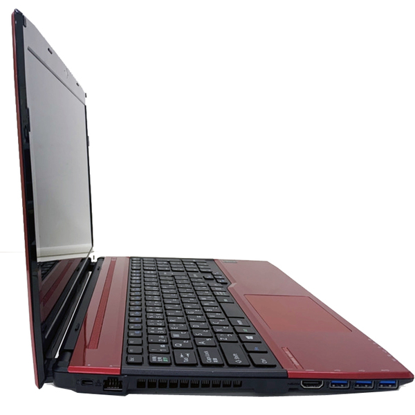 富士通 LIFEBOOK AH45/R 中古 ノート Office Win10 第4世代  [Core i3 4010U 8GB SSD256GB Blu-ray 無線 テンキー カメラ 15.6型 レッド ] :美品sub_image4