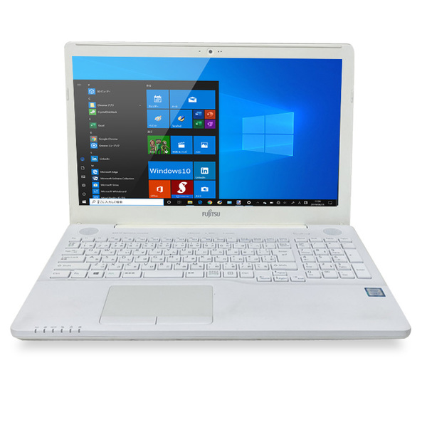 富士通 LIFEBOOK AH50/B3 中古 ノート Office Win10 第7世代 [Core i7 7700HQ 8GB SSD512GB DVDマルチ 無線 BT テンキー カメラ 15.6型 ホワイト ] :良品sub_image3