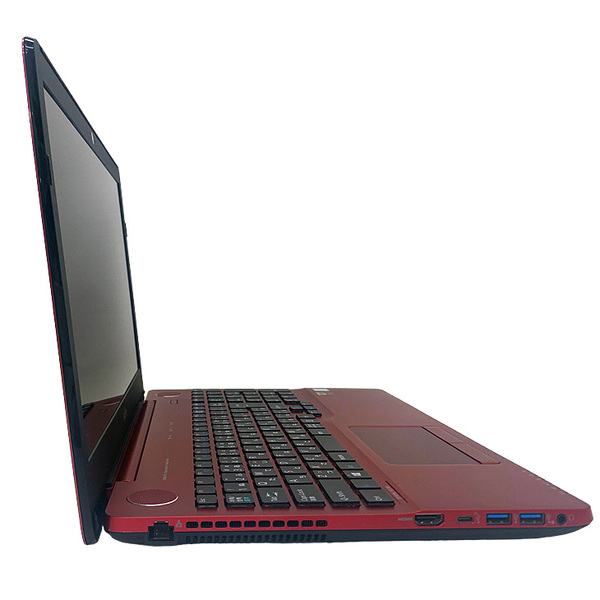 【中古パソコン】富士通 LIFEBOOK AH53 中古 ノート Office Win11 第7世代 [Core i7 7700HQ 8GB SSD512GB Blu-ray 無線 テンキー カメラ 15.6型 レッド ] :良品sub_image4