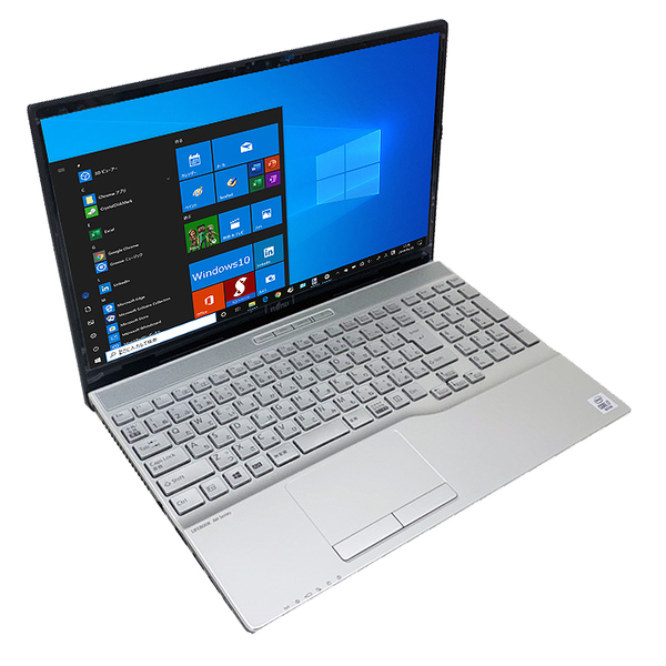 富士通 LIFEBOOK AH53/E2 新品未使用 ノート Office Win10 テンキー カメラ Windows11対応 [Core i7 10510U 8GB 512GB マルチ BT 無線 15.6型 ゴールド ] :新品sub_image3