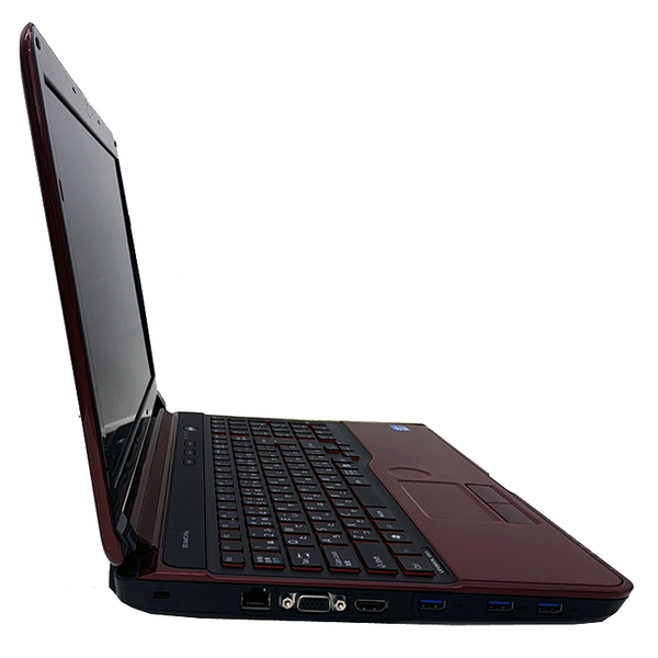 【中古パソコン】富士通 LIFEBOOK AH56/HR 中古 ノートOffice Win10 第3世代[Core i7 3610QM メモリ8GB SSD256GB Blu-ray テンキー カメラ 15.6型 レッド] :良品sub_image3