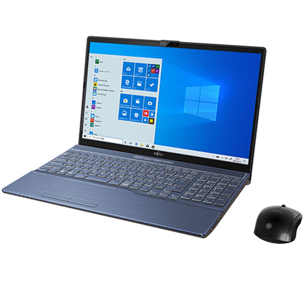 富士通 LIFEBOOK AH77/E2 新品未使用 ノート Office Win10 home テンキー カメラ Windows11対応[Core i7 10510U 8GB SSD1TB Blu-ray 無線 15.6型 ブルー]:新品sub_image2