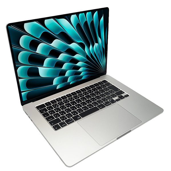 【中古パソコン】Apple MacBook Air 15.3inch MC9E4J/A  3114 2024 TouchID [Apple M3 8コア メモリ16GB SSD256GB 無線 BT カメラ 15.3 Silver 純箱] :美品sub_image3