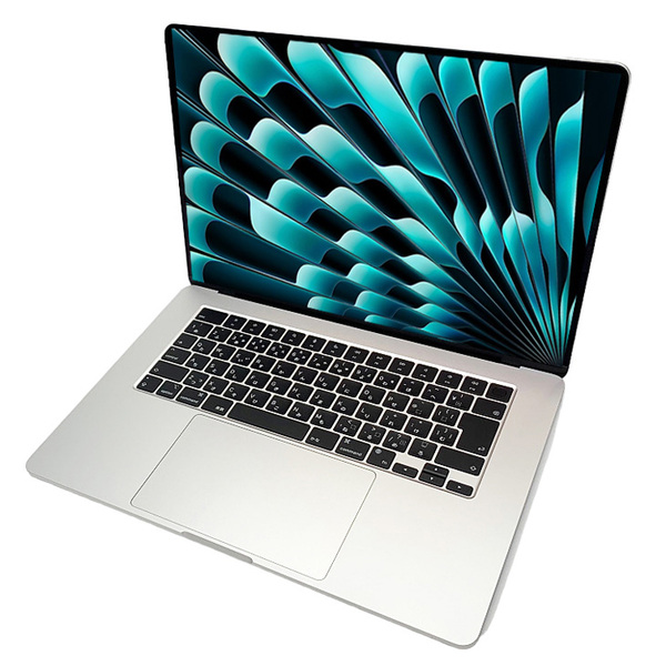 【中古パソコン】Apple MacBook Air 15.3inch MC9E4J/A  3114 2024 TouchID [Apple M3 8コア メモリ16GB SSD256GB 無線 BT カメラ 15.3 Silver 純箱] :美品sub_image4
