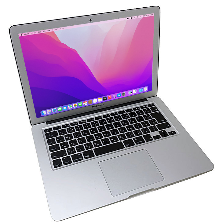 Apple MacBook Air_13.3inch MQD32J/A A1466 2017 選べるOS Monterey or Bigsur [core i5 5350U 8G SSD128GB 無線 BT カメラ 13.3インチ] :アウトレットsub_image2