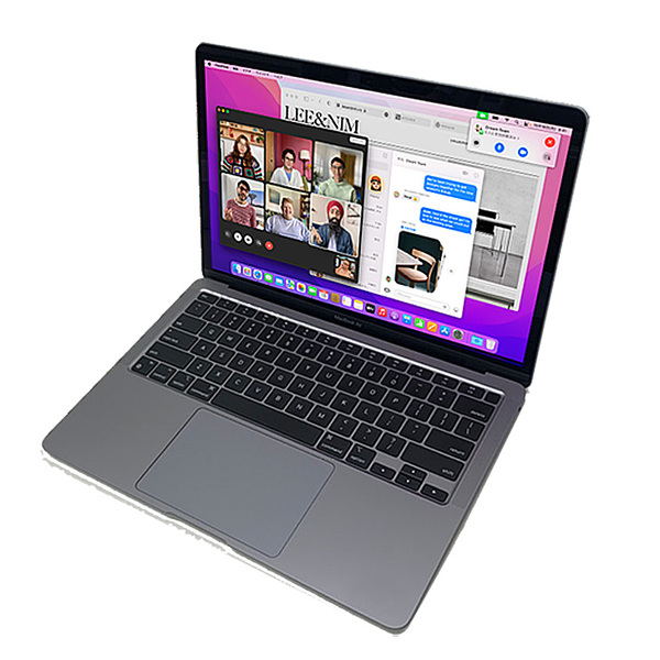 【中古パソコン】Apple MacBook Air 13.3inch MGN73J/A A2337 Late 2020 選べるOS USキー TouchID [Apple M1チップ8コア 8G 512GB 無線 BT カメラ 13.3 純箱 Space Gray] :良品sub_image3