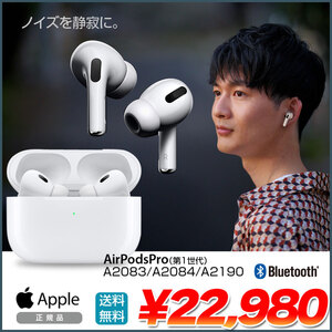 Apple AirPods Pro 第1世代 A2083 A2084 A2190 MWP22J/A Bluetooth ノイズキャンセリング対応 イヤホン