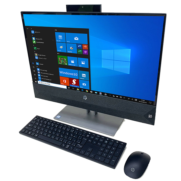 HP Pavilion AIO 24-xa0150jp  中古 一体型デスク Office Win10 home タッチパネル 地デジ 無線キー・マウス リモコン[Core i5 8400T メモリ8GB HDD1TB+SSD128GB 無線 カメラ 23.8型]:美品sub_image3