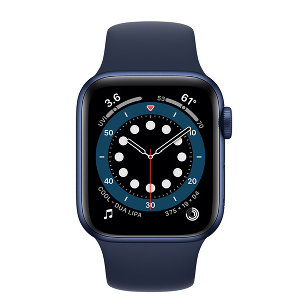 【中古パソコン】Apple Watch Series 6(GPSモデル)44 M00J3J/A  A2292  [ブルーアルミニウムケースとディープネイビースポーツバンド 純箱入] :美品sub_image3