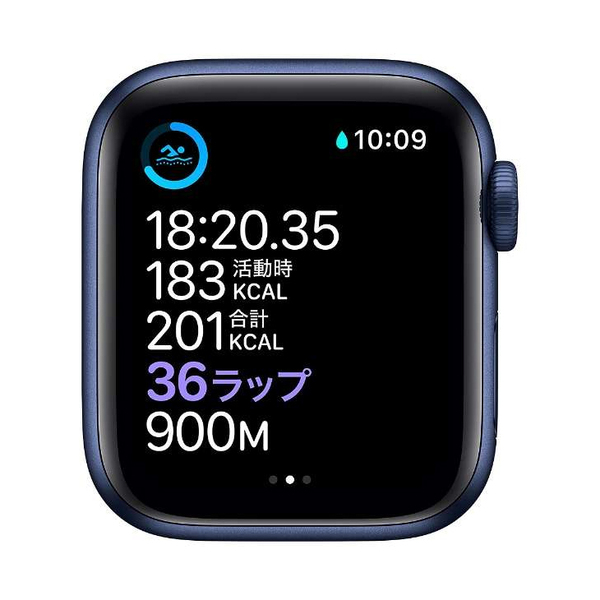【中古パソコン】Apple Watch Series 6(GPSモデル)44 M00J3J/A  A2292  [ブルーアルミニウムケースとディープネイビースポーツバンド 純箱入] :美品sub_image4