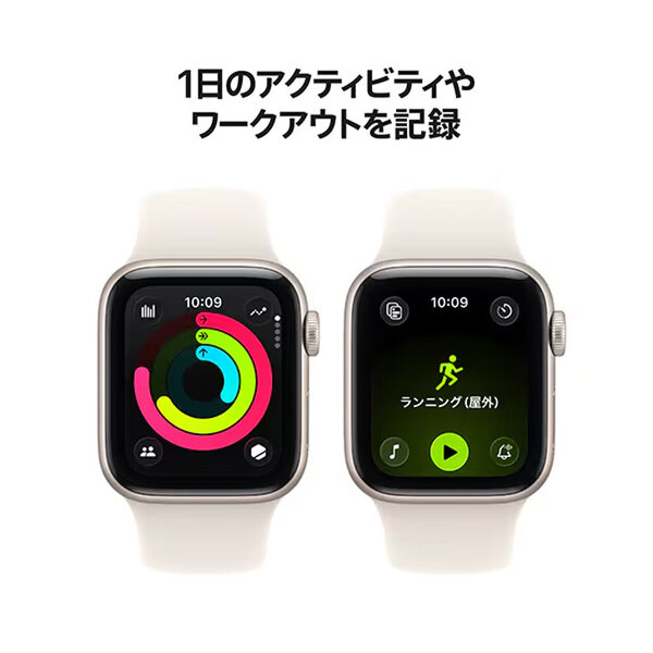 【未開封】Apple Watch SE 第3世代(GPSモデル)40mm A3324 MEH54J/Aスターライト アルミニウムケース+スターライトスポーツバンド(M/L)sub_image4