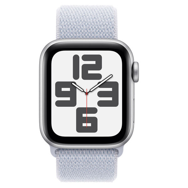 【中古アップルウォッチ】Apple Watch SE 第2世代(GPSモデル)40mm A2722　MXEE3J/A　シルバーアルミニウムケース+ブルークラウドスポーツループsub_image6