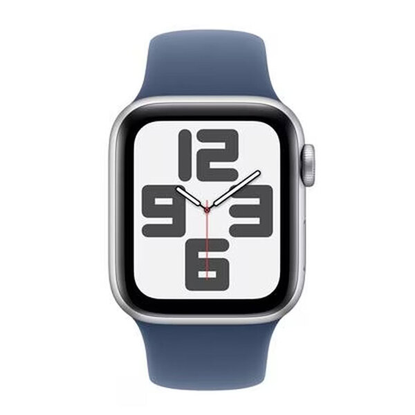 【中古】Apple Watch SE 第2世代(GPSモデル)40mm MXEC3J/A A2722 [シルバーアルミニウムケース デニムスポーツバンド(S/M)] アップルウォッチSE2:良品sub_image3