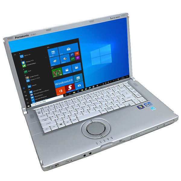 【中古パソコン】Panasonic CF-B11 中古 ノート 選べるカラー Office Win10 第3世代[Core i7 3615QM メモリ8GB SSD512GB Blu-ray  無線 15.6型 ] :良品sub_image1