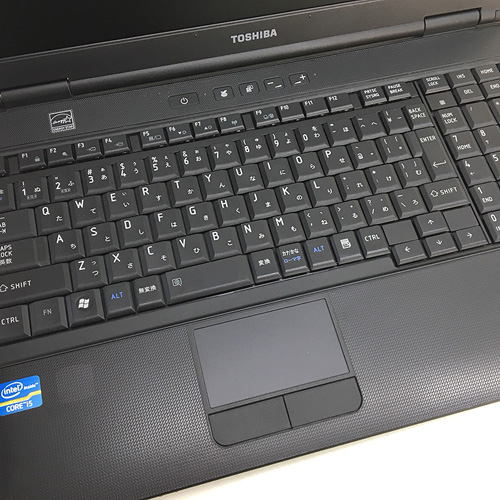 【中古パソコン】 東芝 B551 中古 ノートパソコン Office Win10Home 第2世代　テンキー [core i5 2410M 2.3ghz 4G SSD128GB マルチ 15.6型 無線] :良品sub_image1