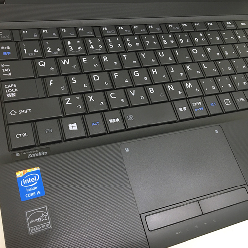 【中古パソコン】東芝 B554 中古 ノート Office Win10 第4世代 テンキー [core i5 4200M 2.5GHz メモリ8GB SSD256GB 無線子機　マルチ 15.6型 ] :訳ありsub_image4