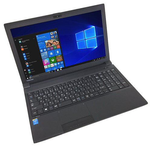 【中古パソコン】東芝 B554/L 中古 ノートパソコン Office Win10  第4世代 高速SSD塔載 テンキー カメラ [core i5 4300M 2.6GHz 4G SSD128GB マルチ 15.6型 ] :アウトレットsub_image1