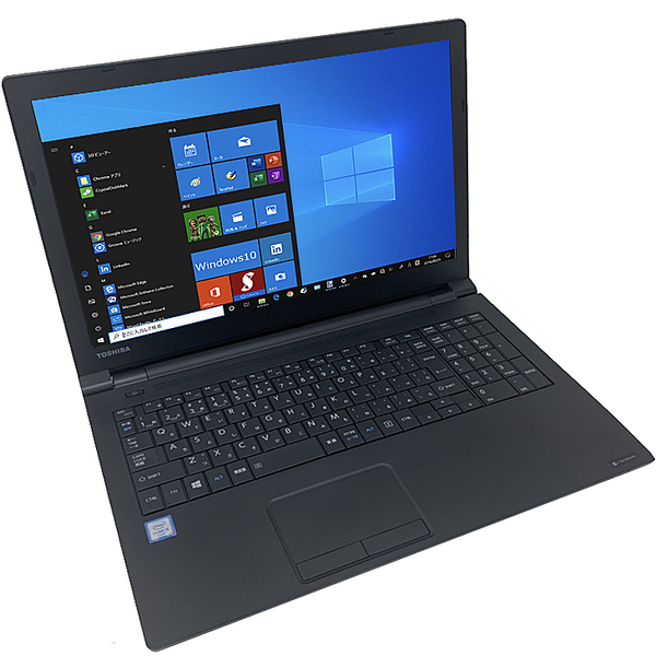 【中古パソコン 今だけBTマウス付】東芝 dynabook B55　 中古 ノート Office Win10 第6世代[Core i5 6200U メモリ8GB SSD512GB マルチ 無線 テンキー 15.6型] :良品sub_image1