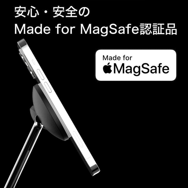 【新品】Belkin WIZ009dqWH MagSafe充電器 最大15W高速充電 ワイヤレス充電器  iPhone15 / 14 / 13 / 12 / AppleWatchやAirPodsにも対応 ホワイト 送料無料sub_image2