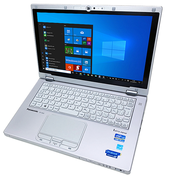 【中古パソコン】Panasonic CF-AX2 中古 ノート Office Win10 第3世代 充電回数1桁の極美品 タッチパネル[Core i5 3437U メモリ4GB SSD128GB 無線 カメラ 11.6型 ] :美品sub_image3