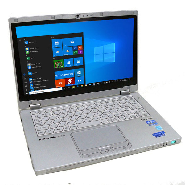 【中古パソコン】Panasonic CF-AX2 中古 ノート 選べるカラー タッチパネル Office Win10 カメラ [core i5 3437U 1.9GHz メモリ8GB SSD256G 無線 11.6型 ] :アウトレットsub_image1