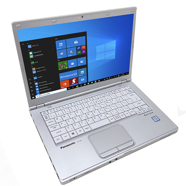 【中古パソコン】Panasonic CF-LX6 中古 ノート 選べるカラー Office Win10 第7世代[Core i5 7300U 8GB SSD256GB 無線 カメラ 14型]:美品sub_image1