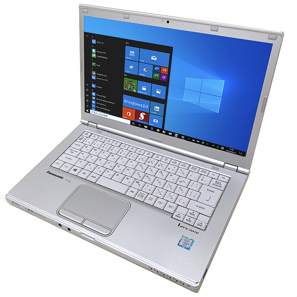 【中古パソコン】Panasonic CF-LX6 中古 ノート 選べるカラー Office Win10 第7世代[Core i5 7300U 8GB SSD256GB 無線 カメラ 14型]:美品sub_image2