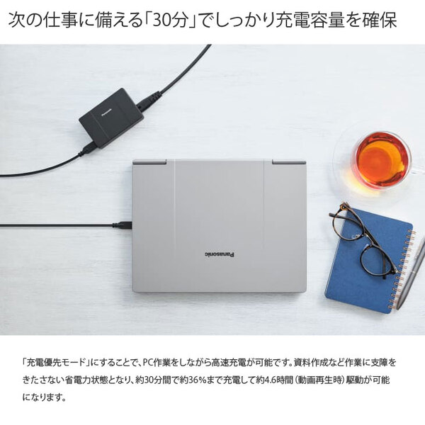 【新品ノート】Panasonic CF-SC6BDPCR  レッツノート Win11 NPU インテル Core Ultra 7 255H メモリ32GB SSD1TB 12.4型 Office2024H&Bsub_image4