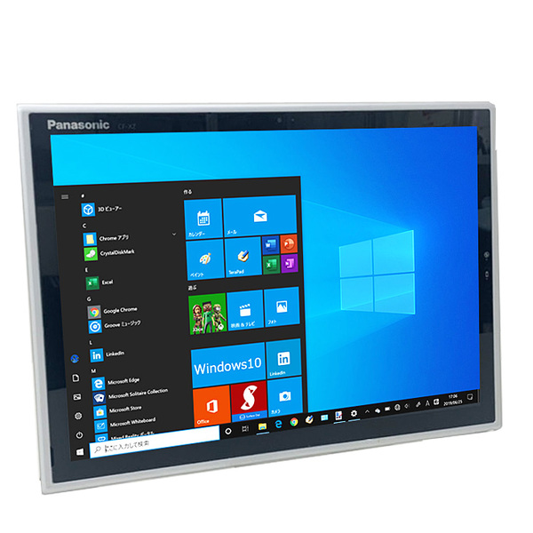 Panasonic CF-XZ6 中古 タブレット レッツノート WQHD(2160×1440) 　SIMフリー　Office Win10 or Win11 [corei5 7300U 8GB 256GB カメラ 12.1型 ] :良sub_image2