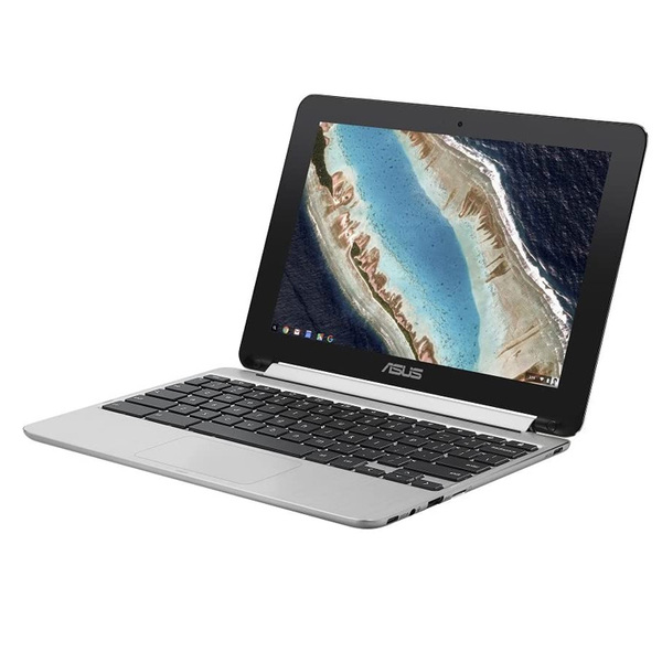 ASUS Chromebook Flip C101PA シルバー タッチパネル Chrome OS クロームブック [OP1 Hexa-core メモリ4GB　eMMC16GB BT カメラ10.1型] :良品sub_image3