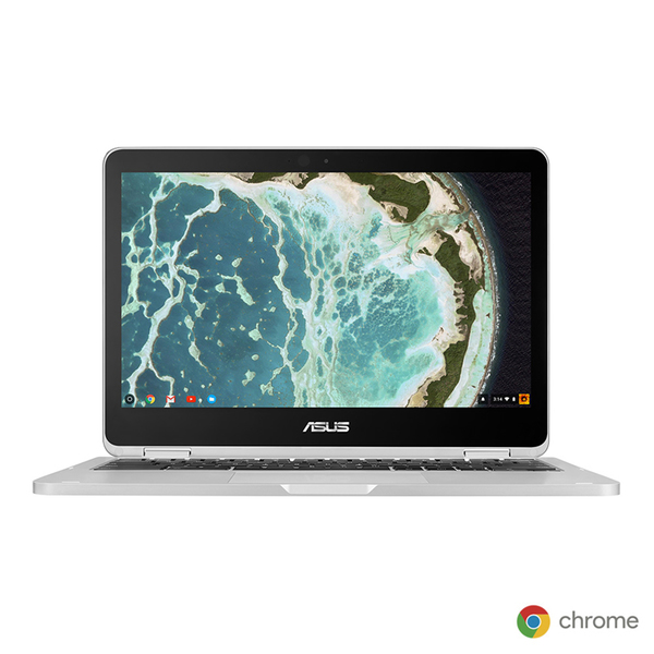 ASUS Chromebook Flip C302C シルバー タッチパネル Chrome OS クロームブック USキー [CoreM 6Y75 メモリ16GB　eMMC64GB BT カメラ12.5型] :良品sub_image5