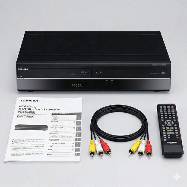 【レンタル】ダビング可能 VHSビデオ一体型DVDレコーダー ビデオデッキ VHSテープをDVDにデジタル化 録画 ダビング機 おうちで簡単ダビング 往復送料無料sub_image6