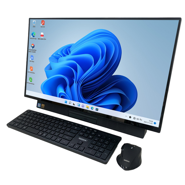 【中古パソコン】NEC LAVIE Desk DA970/MAB 中古 一体型デスク 地デジ Office  キーマウス[Core i7 8565U 16GB SSD1TB+HDD3TB Blu-ray カメラ 27型 黒]:アウトレットsub_image3