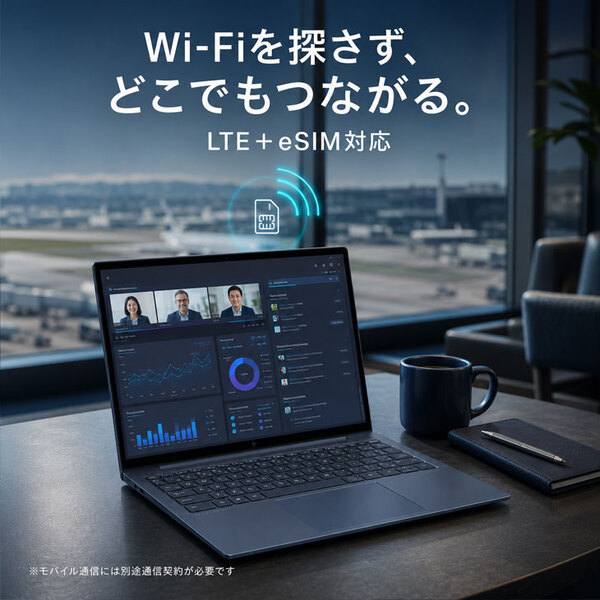 【eSIM対応!中古良品】HP Elite Dragonfly G3 6H158PA#ABJ Win11 [Core i7 1255U 16GB 512GB 無線　WWAN 13.5型タッチ液晶]:良品sub_image4