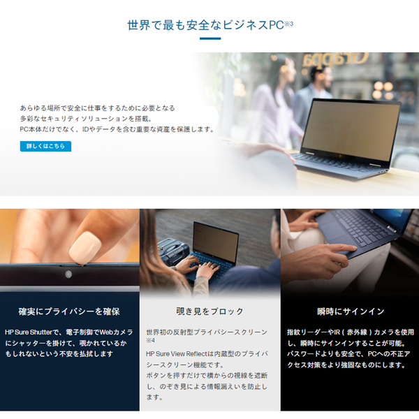 【SIMフリー】HP Elite Dragonfly G2 Win10 or Win11 [Core i5 1135G7 メモリ16GB SSD512GB 無線 カメラ タッチパネル Type-C フルHD 13.3型] :良品sub_image4