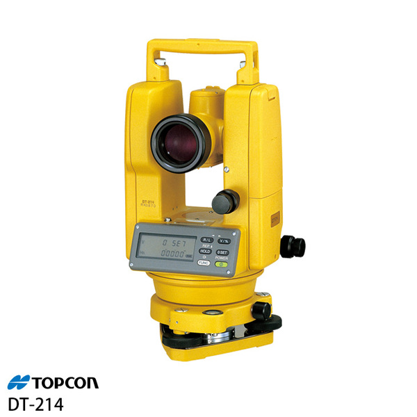 【動作確認済み】 トプコン DT-214 電子セオドライト TOPCON DT-200 デジタルセオドライト セオドライト トランシット 工務店 測角sub_image1