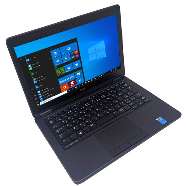 【中古パソコン】DELL Latitude E5250 中古 ノート 選べるカラー Office Win10 第5世代[Core i7 5600U メモリ8GB SSD256GB 無線 12.5型 ] :良品sub_image1