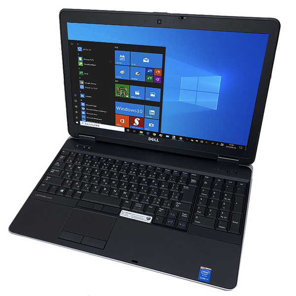 【中古パソコン】DELL Latitude E6540 中古 ノート Office Win10[Core i7 4810MQ メモリ16GB SSD1TB マルチ 無線 テンキー カメラ  15.6型 ] :良品sub_image2