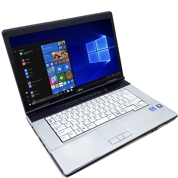 【中古パソコン】富士通 E741 中古 ノートパソコン Office Win10 SSD塔載 [corei5 2520M 2.5GHz メモリ4G SSD128GB マルチ 15.6型 A4 ] :アウトレット訳ありsub_image1