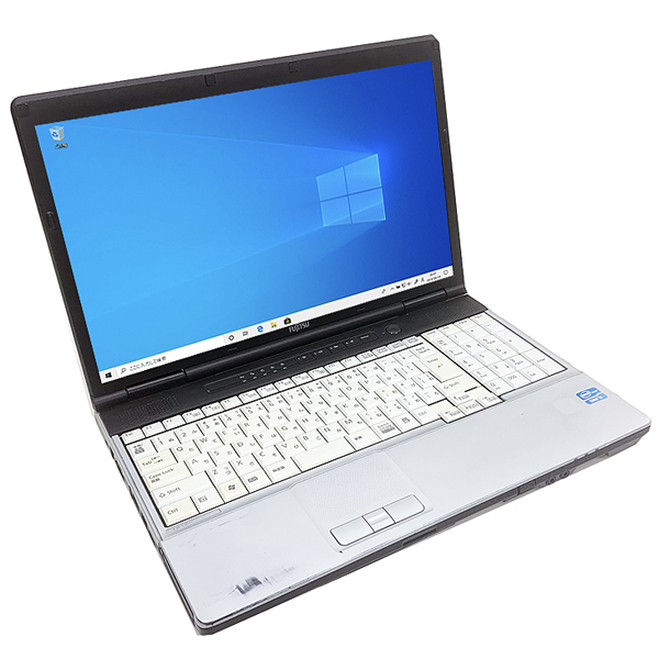 【中古パソコン】富士通 E742 中古 ノートパソコン Office Win10 SSD塔載 テンキー [corei5 3320M 2.6GHz メモリ8GB SSD240GB マルチ 15.6型 A4 ] :訳あり品sub_image1