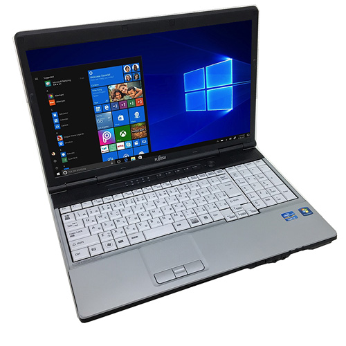 【中古パソコン】富士通 E742 中古 ノートパソコン Office Win10 テンキー 第3世代 [corei5 3320M 2.6GHz 8GB SSD128GB マルチ ] アウトレット訳ありsub_image1