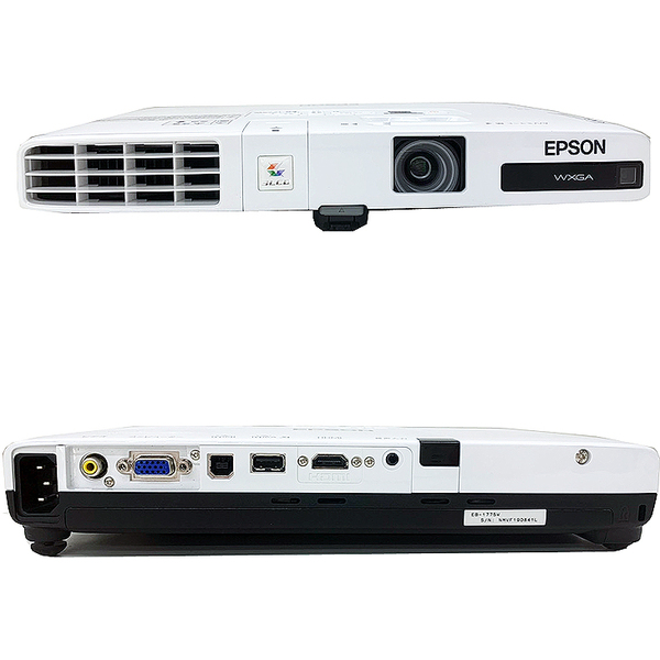 EPSON 液晶プロジェクター EB-1775W 使用190時間以下 3000lm WXGA 3LCD方式 最薄44mm 1.7Kg Wi-Fi HDMI リモコン 専用バッグ付属:良品sub_image2