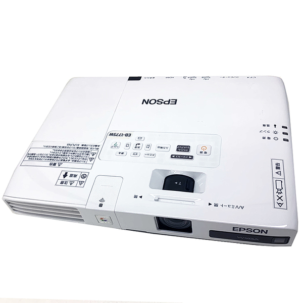 EPSON 液晶プロジェクター EB-1775W 使用190時間以下 3000lm WXGA 3LCD方式 最薄44mm 1.7Kg Wi-Fi HDMI リモコン 専用バッグ付属:良品sub_image3