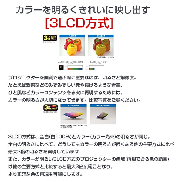 EPSON 液晶プロジェクター EB-2140W  4200lm WXGA 3LCD方式  4.2kg 大会議室でも対応する明るさ プレゼン イベントに最適 リモコン 専用バッグ付属:良品sub_image3