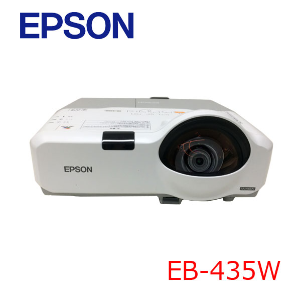 EPSON 液晶プロジェクター EB-435W 使用12時間以下 3000lm WXGA