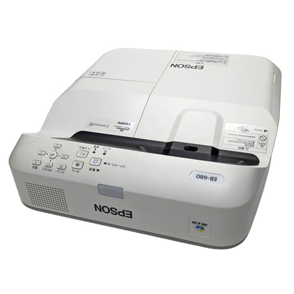 EPSON 液晶プロジェクター EB-680 超短焦点壁掛け対応モデル 3500lm 3LCD方式 XGAI 電子ペン リモコン 壁掛けユニット :良品sub_image3