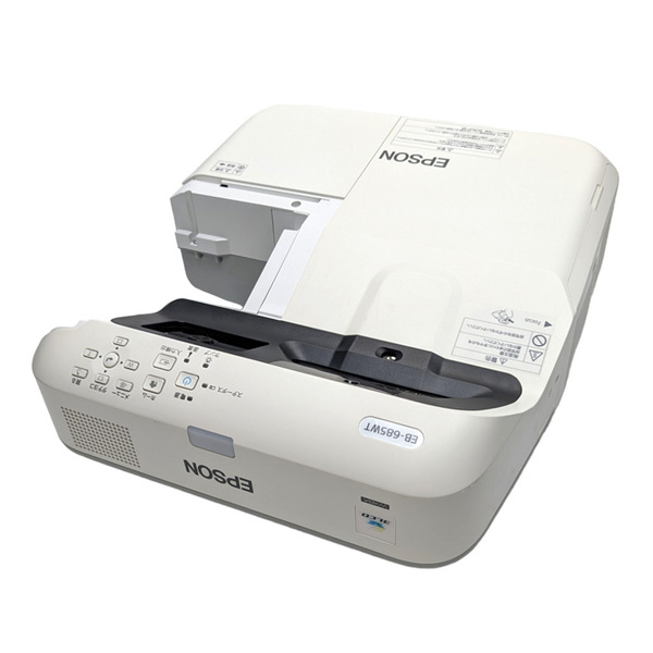 EPSON 液晶プロジェクター EB-685WT 3500lm WXGA リモコン 超短焦点 壁掛け対応モデル ケーブルカバー欠品:アウトレットsub_image2